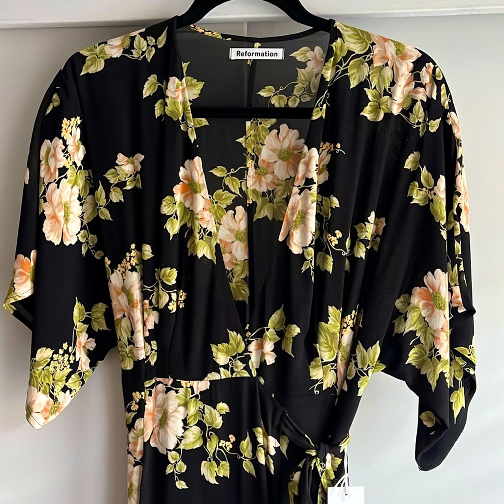 Reformation Winslow Dress in Arielle - size S - never worn!